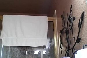 shower time masturbation fun