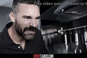 Italian house maid gets fucked by pervy boss in hardcore deepthroat and riding scenes