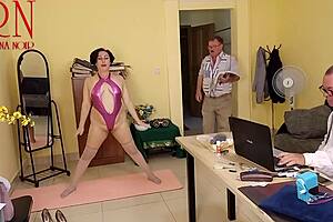 YOGA TIME IN THE OFFICE REGINA NOIR SCENE 6