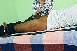 Indian Girl Enjoying In Sexy Doggy Style Position With Her Husband Friend