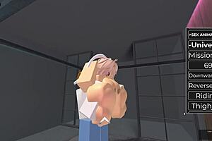 Blonde Babe Helped Me Fuck