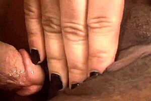 interracial couple in home video