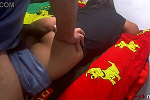 Slut Takes Huge Black Dildo In Ass!