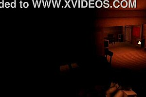 In the virtual world, the Roblox girl gets FUCKED relentlessly by a MONSTER COCK until DAYTIME arrives