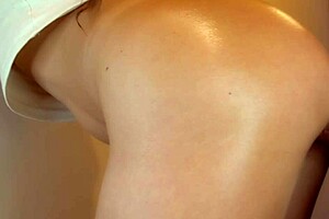 Sleepwalking woman in close-up