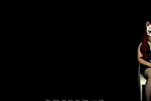 Kate, a 27-year-old brunette coed, performs outdoor striptease in cosplay costumes.