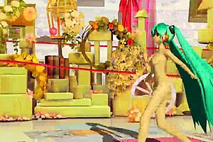 Hatsune miku patchwork staccato project diva nude mod full nude