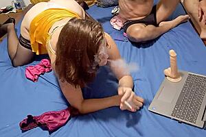 French Slut Clothed Satin Dress Corset Doggystyle Fuck Blowjob Pussy Licking Pov Rimjob Dirty Talk