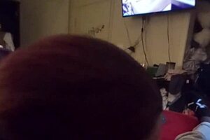 Wife's Loving Deepthroat Blowjob Touches His Soul