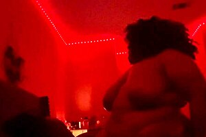 Sexy BBW Rides Lesbian Stud