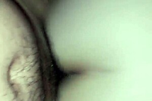Anal creampie homemade! Big ass wants the milk inside!