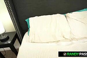 Curvy teen 18+ babe in red lingerie fiji falzz big dick pov