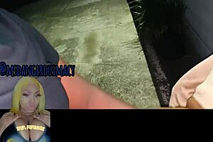 Fat BBW milf fucks neighbor's big black cock