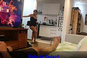 Caught Masturbating While Washing Dishes