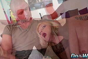 Scarlet Mika's BBC Creampie Watched By Cuckold!