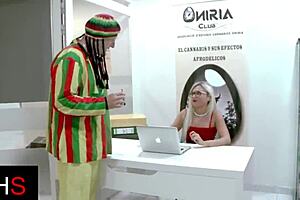 Sexy milf in double anal threesome penetration