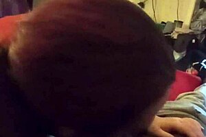 Wife's Loving Deepthroat Blowjob Touches His Soul