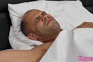 lucky guy enjoys sucking bianca reis cock