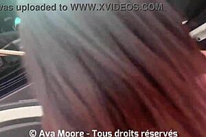 Ava Moore - Filming Trucker's Balls in Cab with Glory Zavatrash - Reality Porn