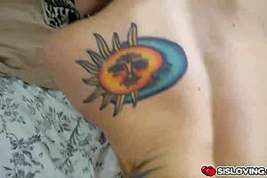 Mandy muse sucks big cock intensely in blowjob