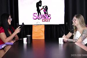 Naty Varga And Tifany Rocha Engage In Detailed Swing Casting Scenes On Sheer Red