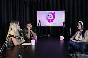 Watch lexi mallet compilations on bora cast with bruna carlos in sheer red