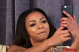 Black Domina In Heels And Shoes