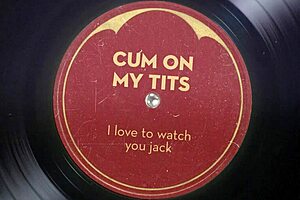 Cum on my tits then ill use my dildo