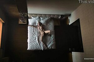 hidden cam captures her self-love in bed