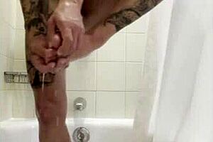 That Bath Touching That Handjob!