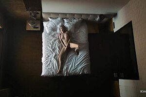 hidden cam captures her self-love in bed