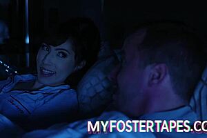 becky bandini eagerly welcomes judy jolie to her home, but judy and her companion sneak