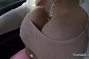 unfaithful british mature lady sonia exposes her enormous hooters