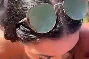 latina milf flashes big ass while kissing friend and seeking big black cock