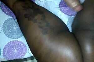 homemade pov with big black cock rough cumshot