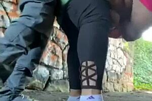 exploring a hidden tunnel discovered during an outdoor hiking adventure