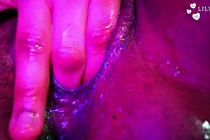 Juicy Student Fingers Tight Pussy