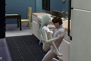 cum-covered vampire slut fucks all night