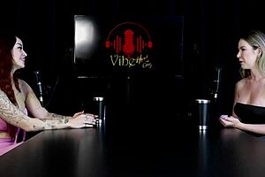 Milena moreau dominates with masturbation tips, lesbian initiation, and sensual bdsm in sheer red lingerie