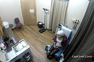 Latina With Long Hair And Tattoo Spreads Ass In Handcuffs Fetish Scene