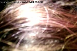 young amateur performs detailed blowjob, sucking, licking, and deepthroating the big cock