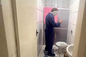 Michael Myers Roughly Assfucks Camila Gaucha in Halloween Parody