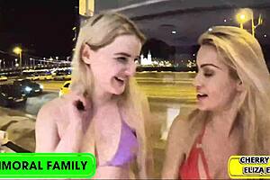 Siblings Sex Olympics: Cherry's Squirts vs Eliza's Deepthroat