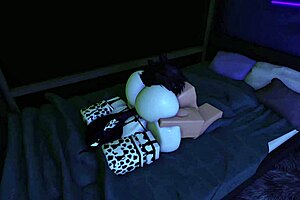 Fucking Really Hard My Cow Slut in Roblox