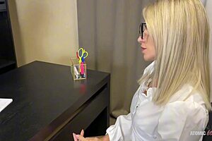 Slutty wife earns facial for job