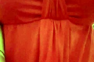 Big Tits and Pussy Piercings: Amateur Stretches Piercings and Holes in Sideshow Acts