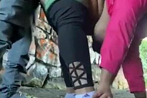 exploring a hidden tunnel discovered during an outdoor hiking adventure