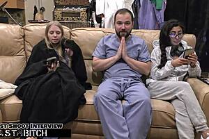 Jasmine Roses Thigh Gets Blasted With Cum