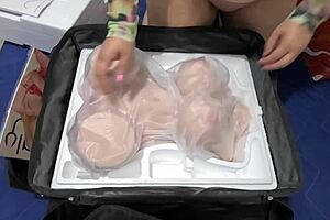 unboxing the tantaly britney sex doll and how to use it 😏