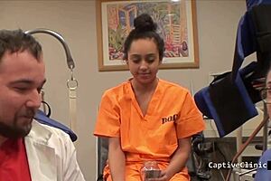Mia Sanchez Screams In Handcuffed Hospital Sex